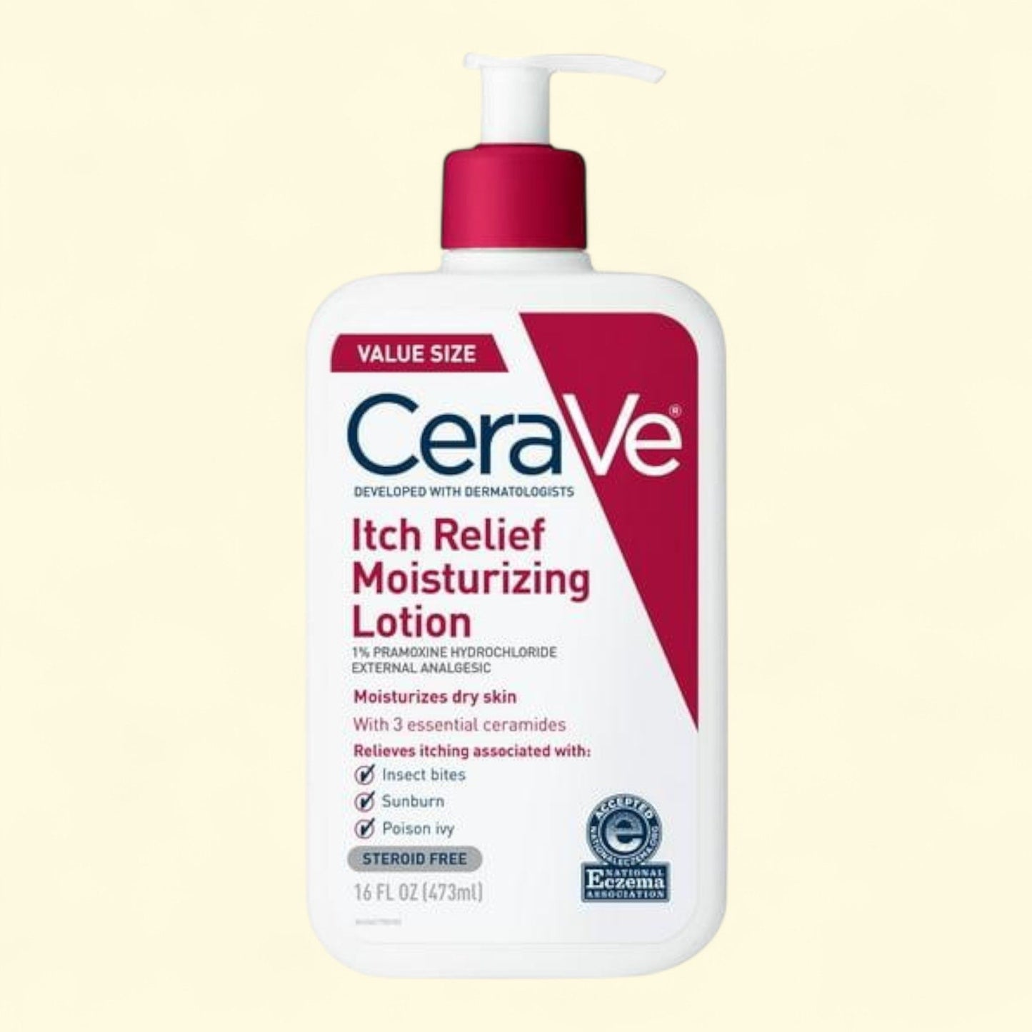 CeraVe Itch Relief Moisturizing Body Lotion, 8 oz