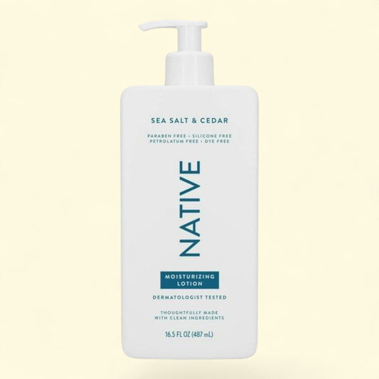 Native Hand & Body Lotion, Sea Salt & Cedar, 16.5 fl oz