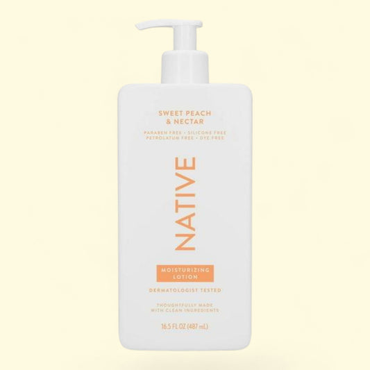 Native Hand & Body Lotion, Sweet Peach & Nectar, 16.5 fl oz