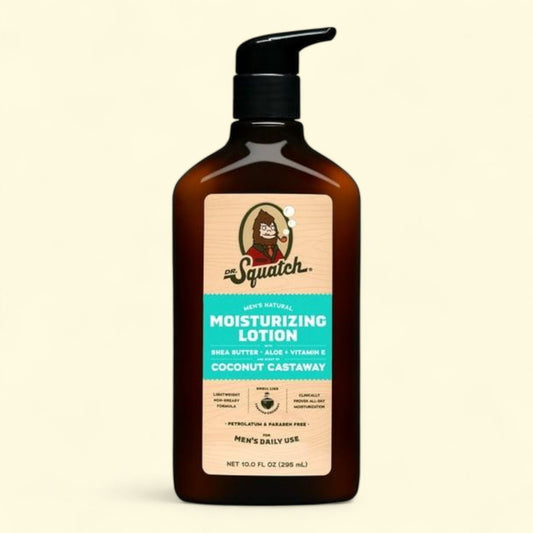Dr. Squatch Coconut Castaway Hand & Body Lotion, 10 fl Oz