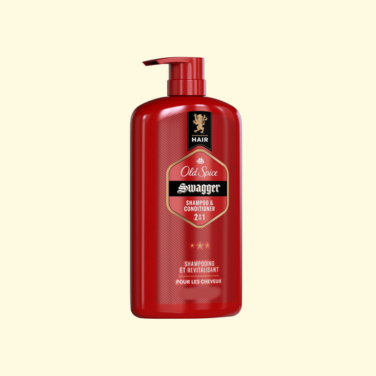 Old Spice 2in1 Men's Shampoo and Conditioner, Swagger 21.9 fl oz