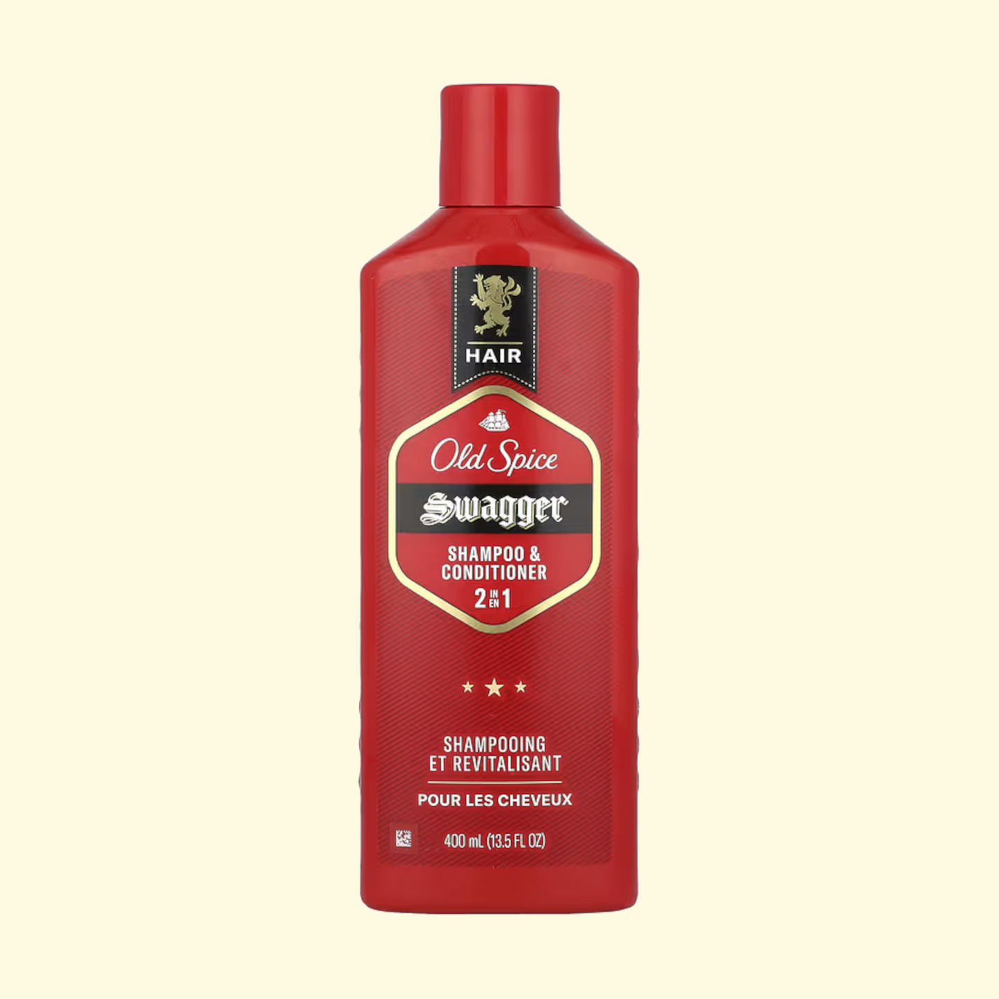 Old Spice 2 in 1 Shampoo and Conditioner, Swagger, 13.5 fl oz