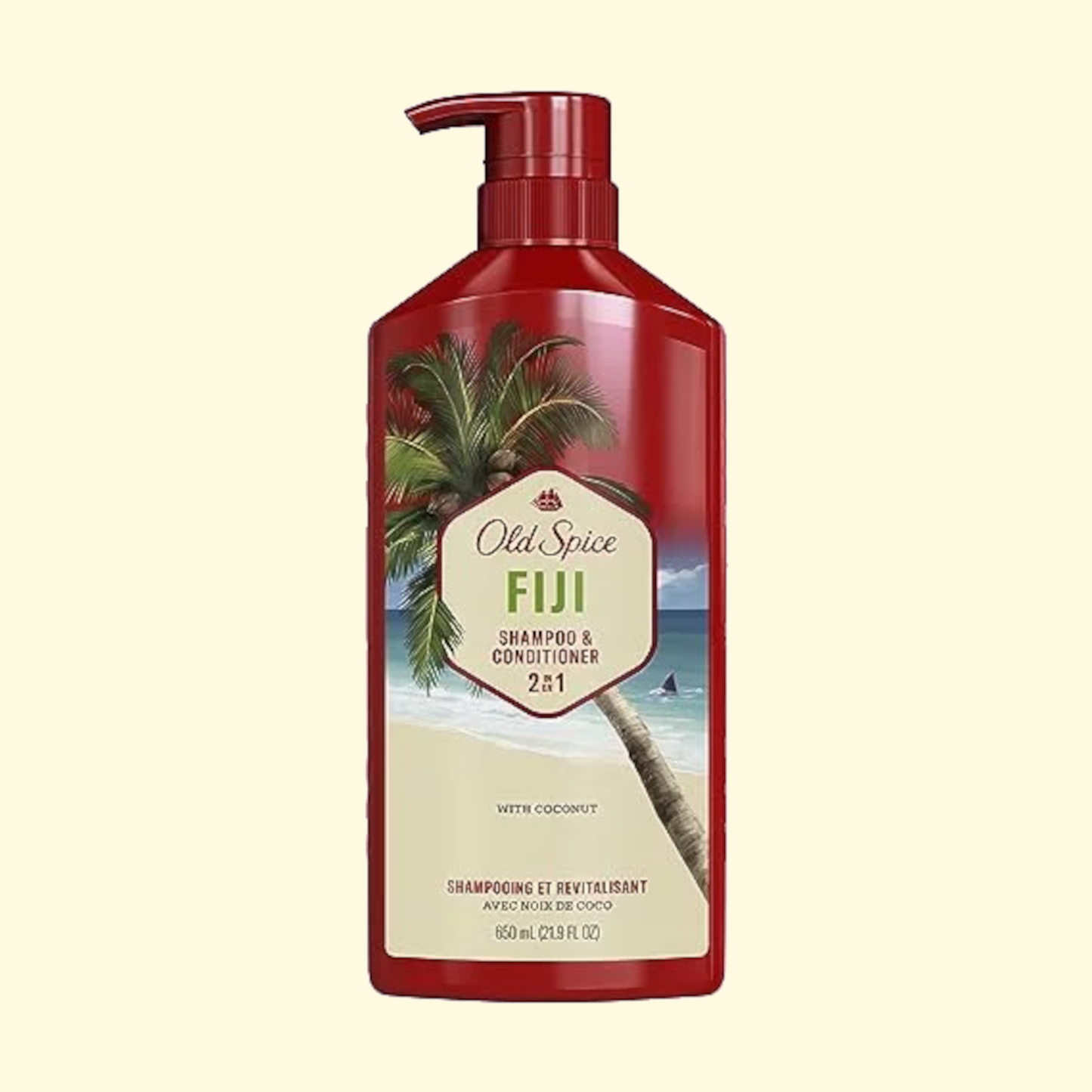 Old Spice 2in1 Mens Shampoo and Conditioner, Fiji, 22 fl oz