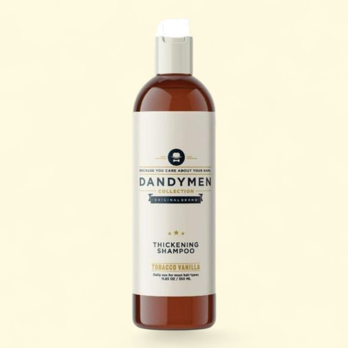 Dandymen Collection Men's Thickening Shampoo, Tobacco Vanilla, 11.83oz