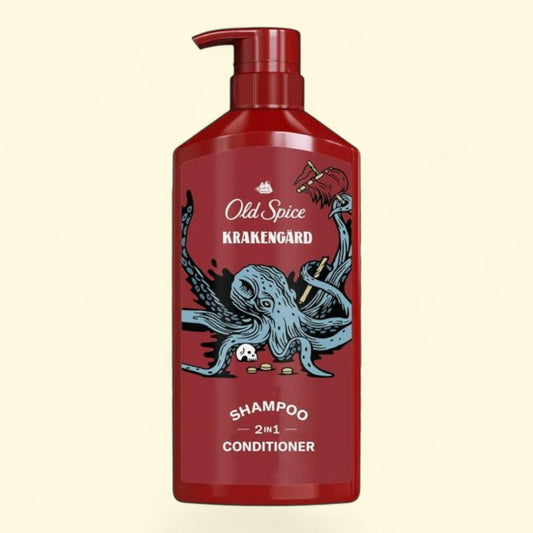 Old Spice 2in1 Moisturizing Shampoo and Conditioner, Krakengard, 22 fl oz