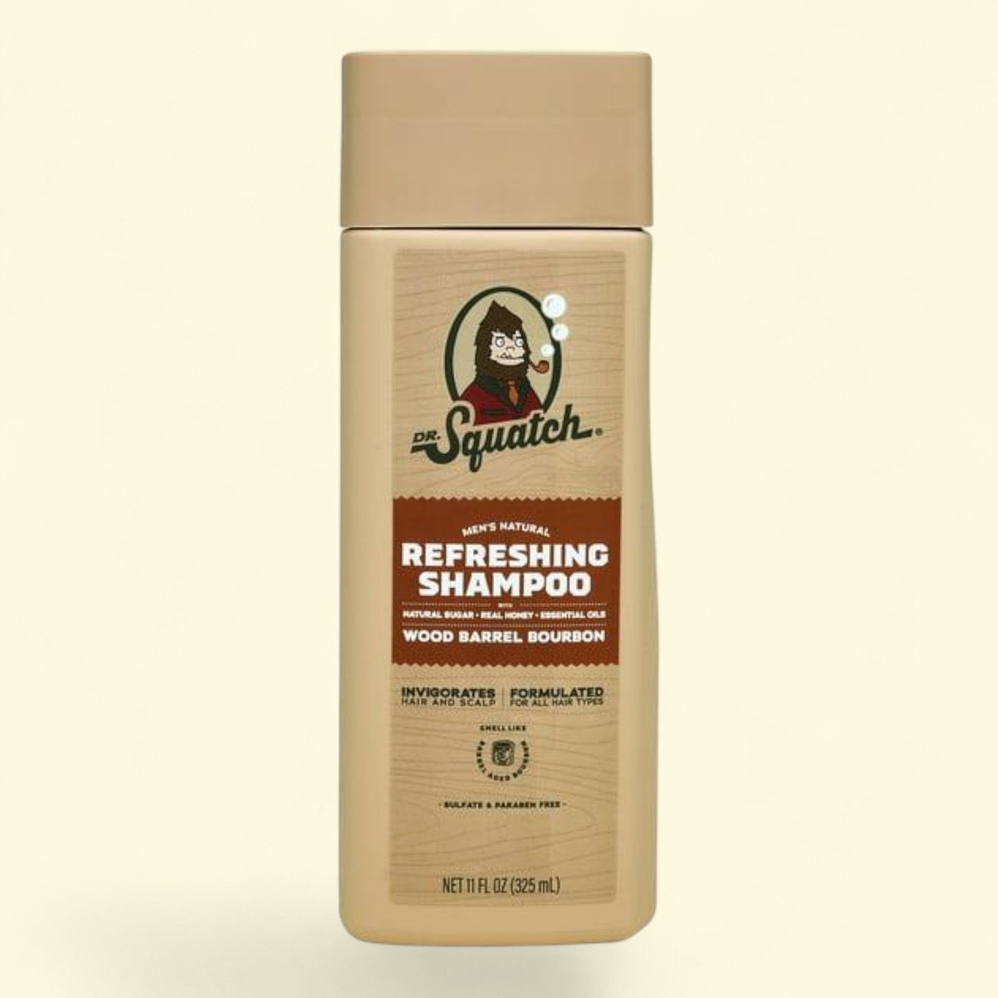 Dr. Squatch Bourbon Hair Shampoo, 11 fl oz