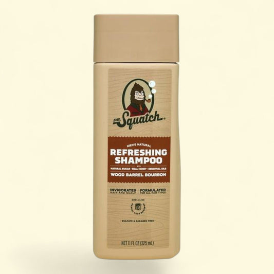 Dr. Squatch Bourbon Hair Shampoo, 11 fl oz