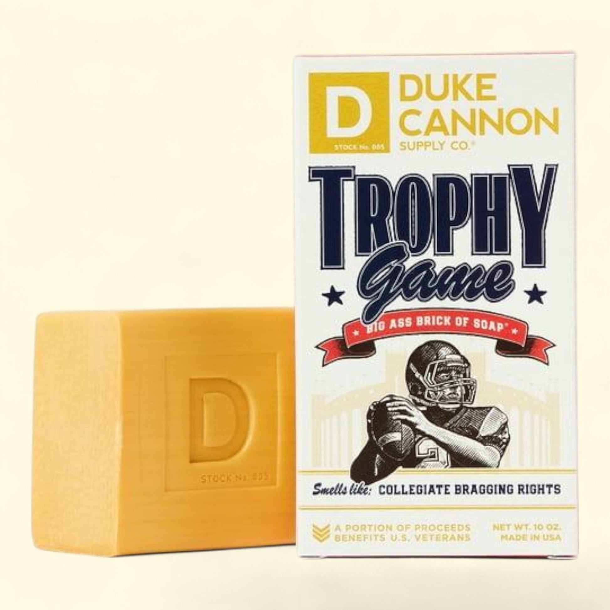 Duke Cannon Big Ass Brick of Soap, Trophy Game, 10 oz — authentic US product shipped worldwide by Treatspree