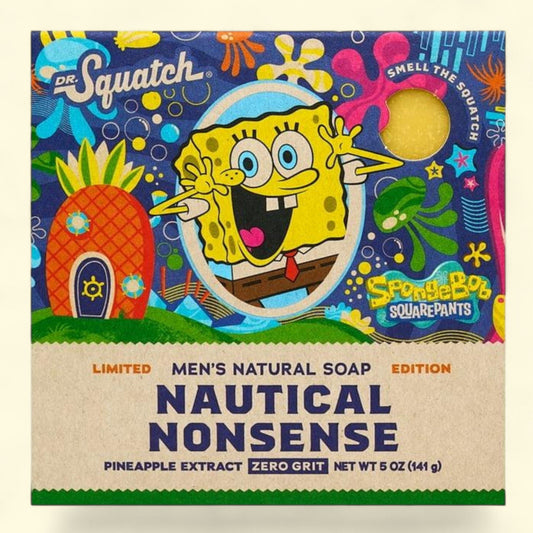Dr. Squatch Bar Soap, Nautical Nonsense, 5 oz