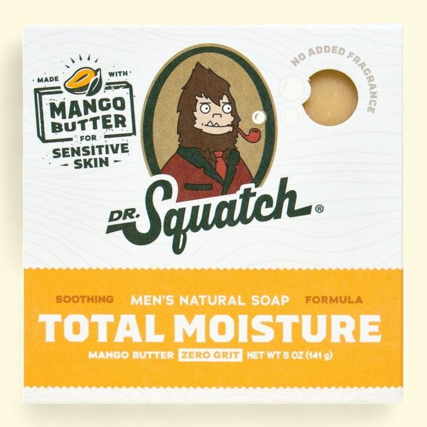 Dr. Squatch Mango Butter Bar Soap, 5 oz
