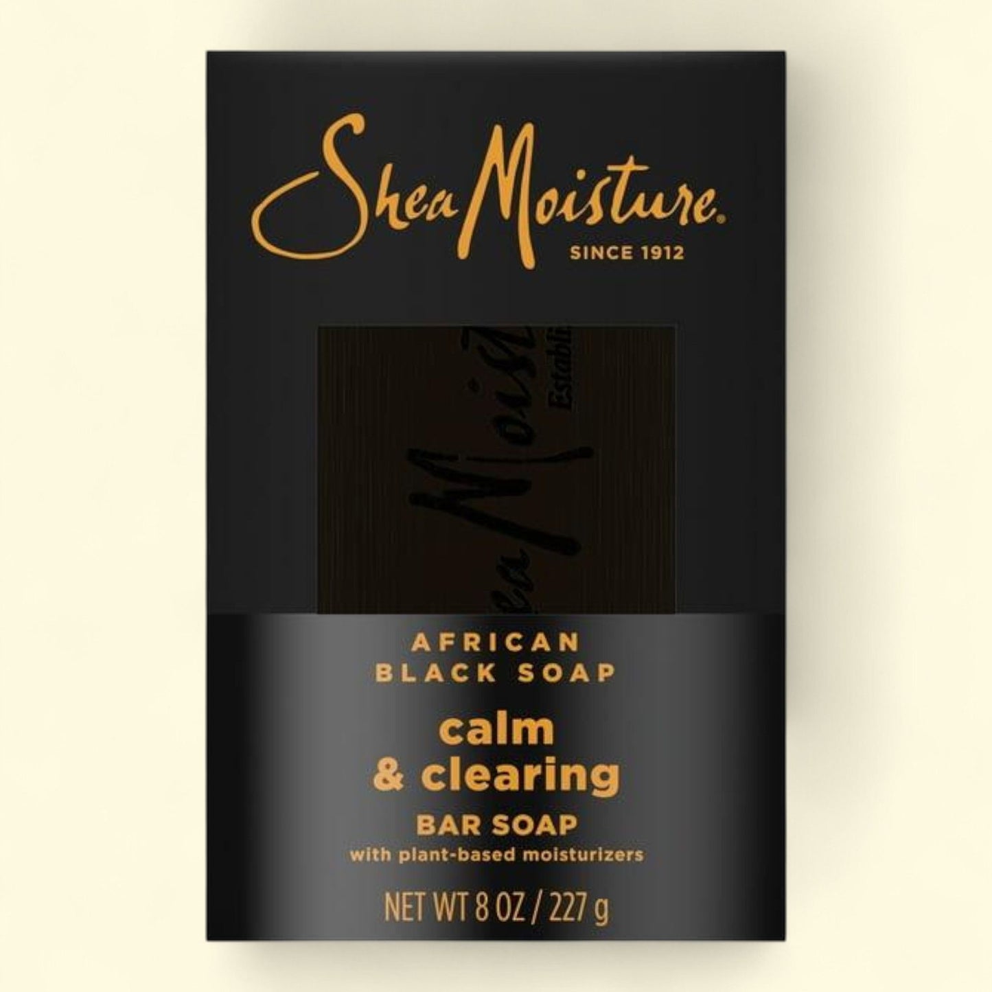 SheaMoisture African Black Soap Bar Soap, 8 oz