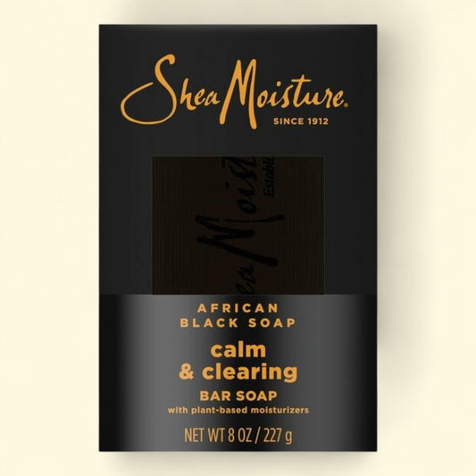 SheaMoisture African Black Soap Bar Soap, 8 oz
