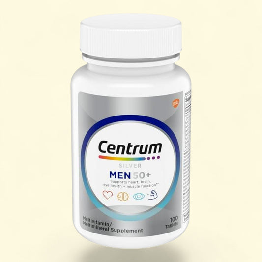 Centrum Silver Men's 50 Plus Multivitamin, 100 Count