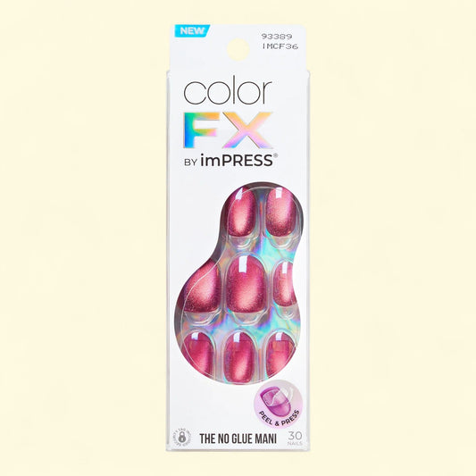 imPRESS Color FX Press-on Nails, Pink, 30 Pieces — authentic US product shipped worldwide by Treatspree