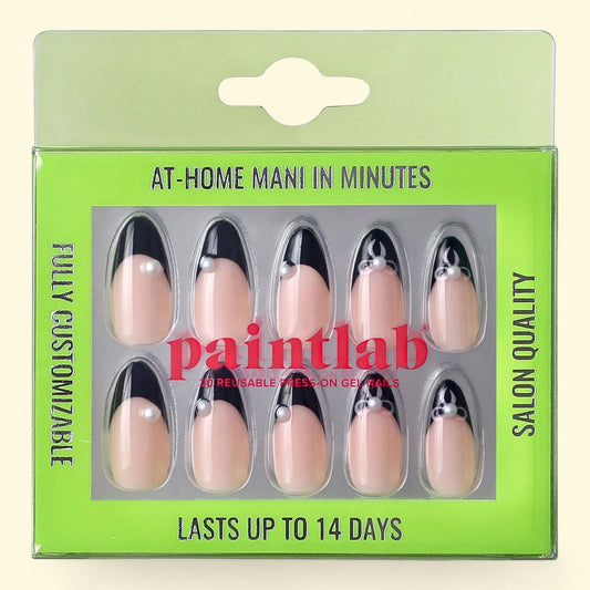 PaintLab Gel Press on Nails Kit, Almond Shape, Prima Ballerina, 30 ... — authentic US product shipped worldwide by Treatspree