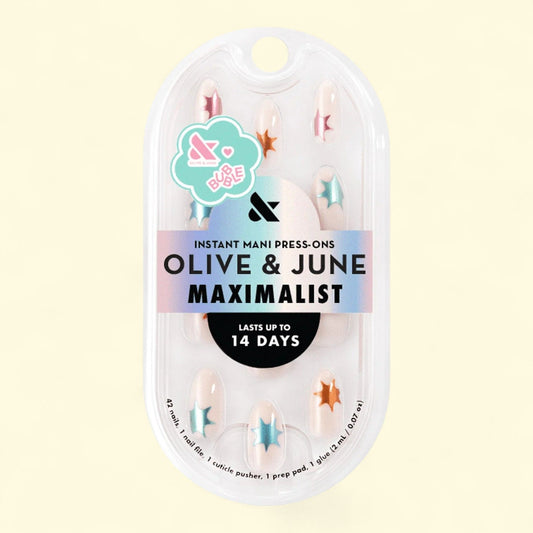 Olive & June Instant Mani Press-on Nails, Medium Almond, 42 Pieces — authentic US product shipped worldwide by Treatspree