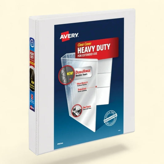 Avery Heavy Duty View Binder, 1"