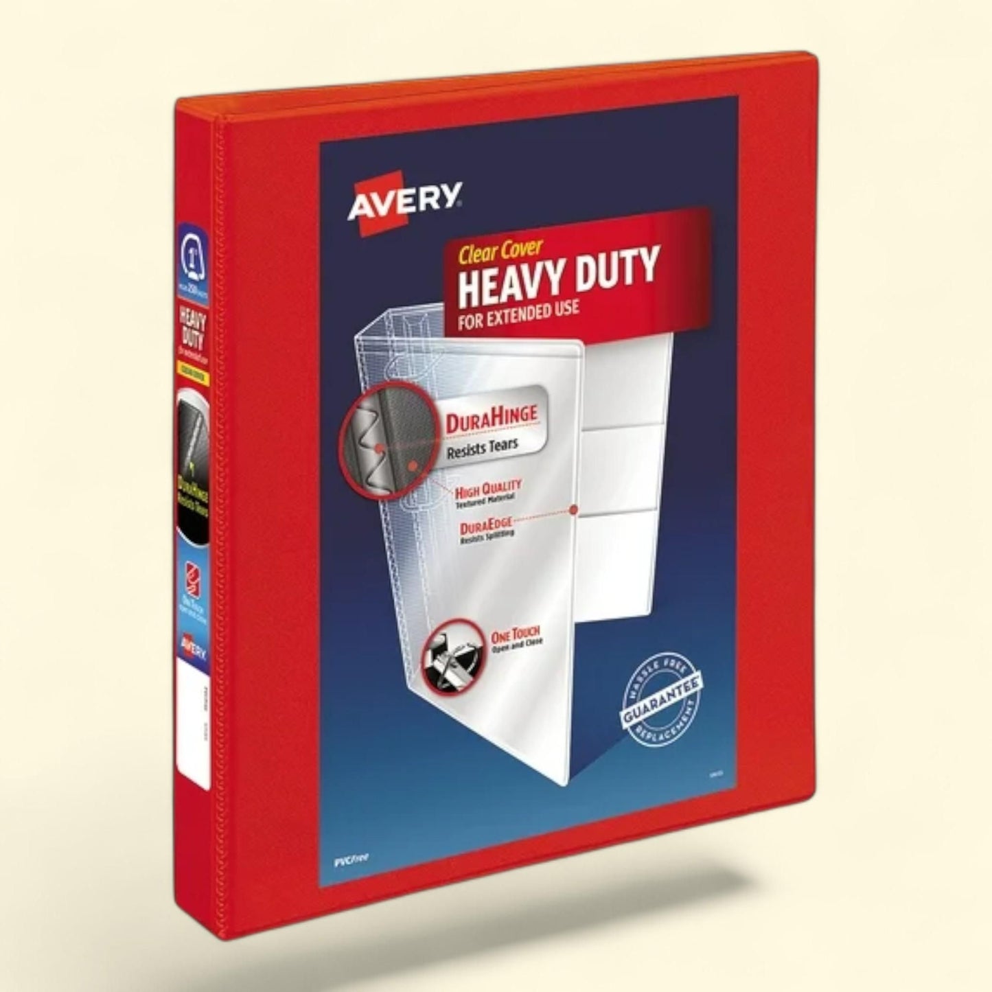 Avery Heavy-Duty View Binder, 1.5" Capacity, 11" x 8.5"