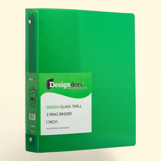 JAM Paper Plastic Binders, 1 inch