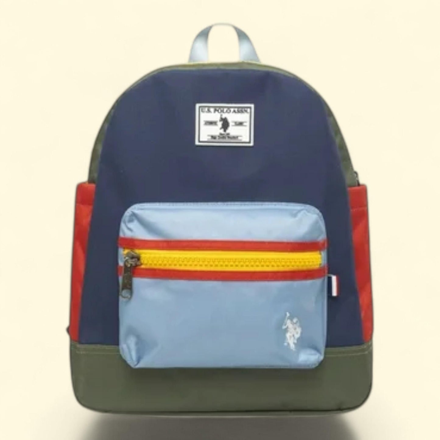 Colorblock Toddler Backpack, 13" , Navy