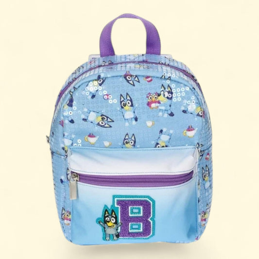 Bluey Mini Backpack, Blue