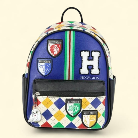 Crest Mini Backpack, Blue 10.5