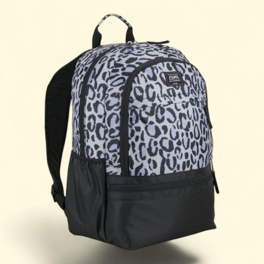 Girls Ultra Backpack, Snow Leopard, One Size