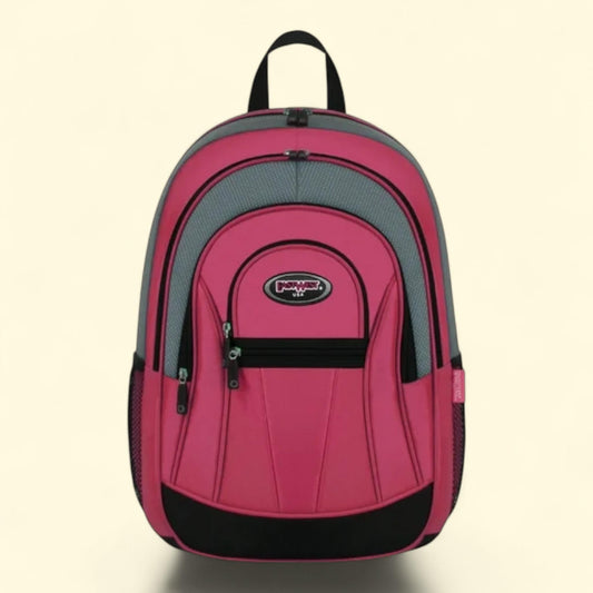 Multipocket Backpack, Hot Pink
