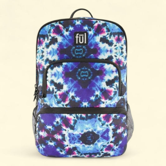 Sac à dos pour ordinateur portable Terrace 15 pouces, rembourré, pour les trajets quotidiens ou les voyages, multicolore