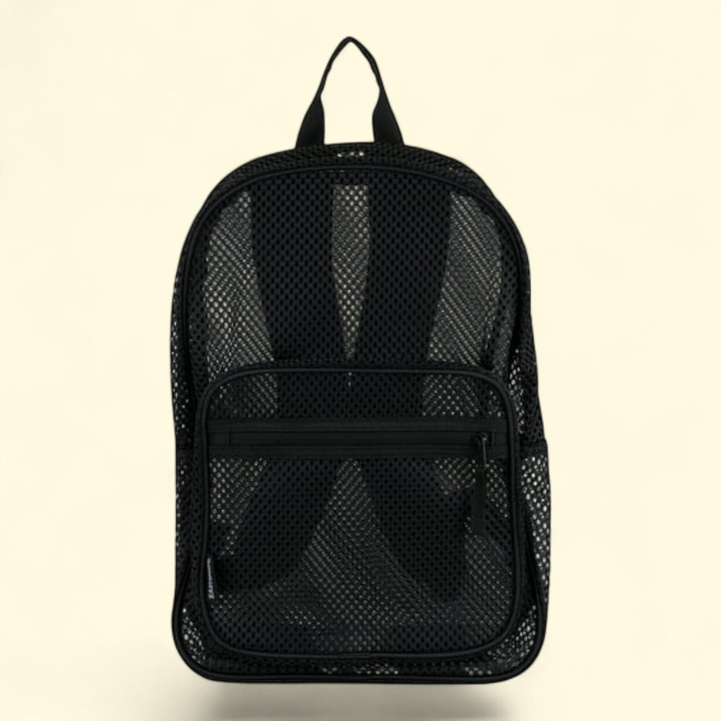 Unisex City Mesh Backpack, 16" Black