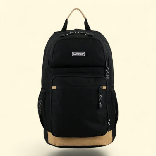 Unisex Essential Backpack, Black/Suede