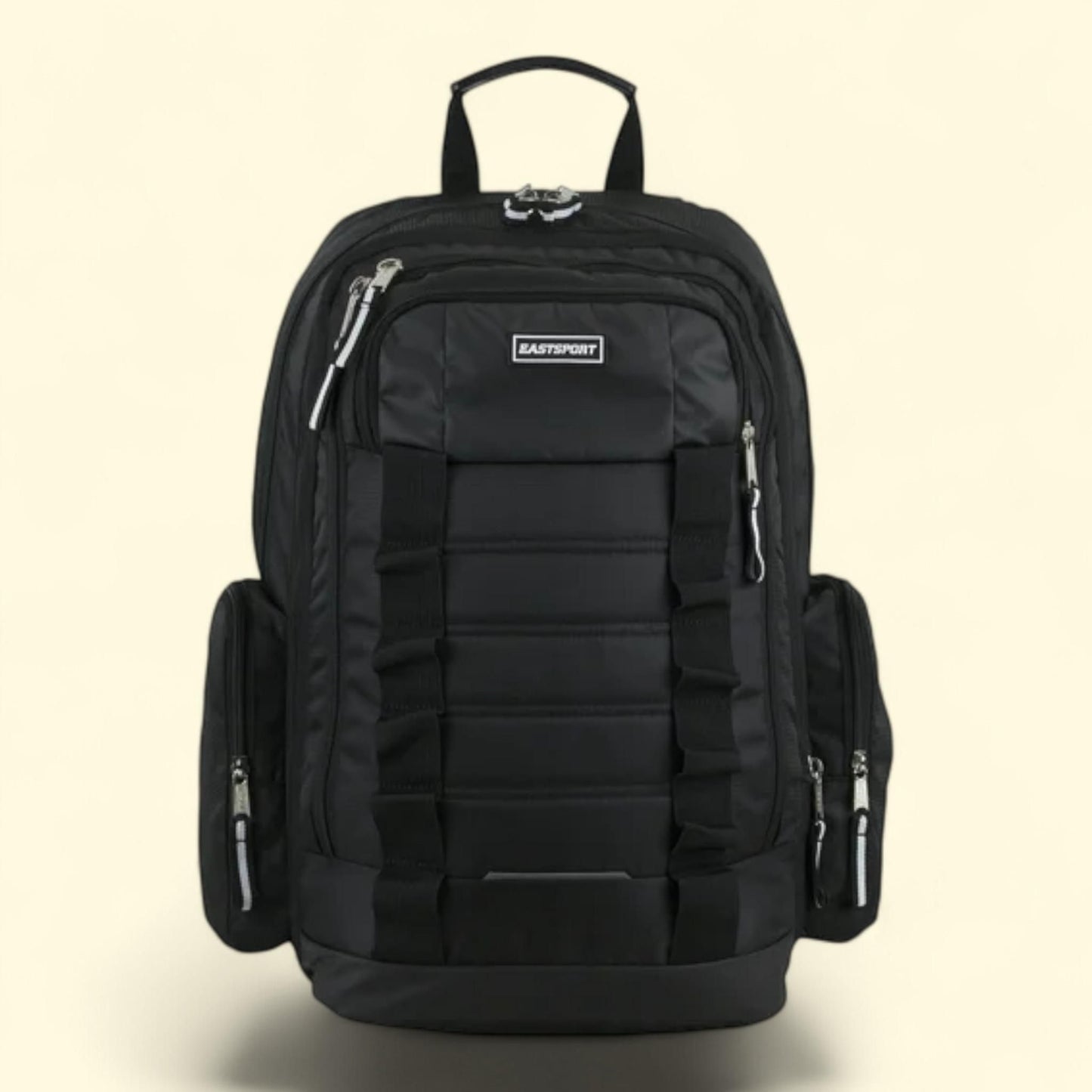 Expandable Team Recycled Backpack, Black
