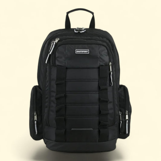 Expandable Team Recycled Backpack, Black