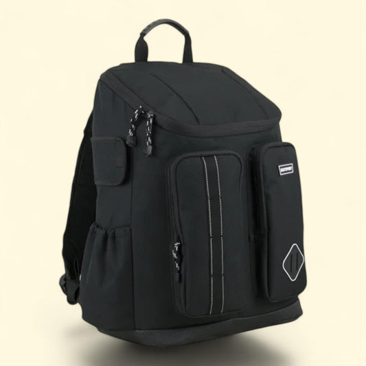 Unisex Geo Backpack, Black