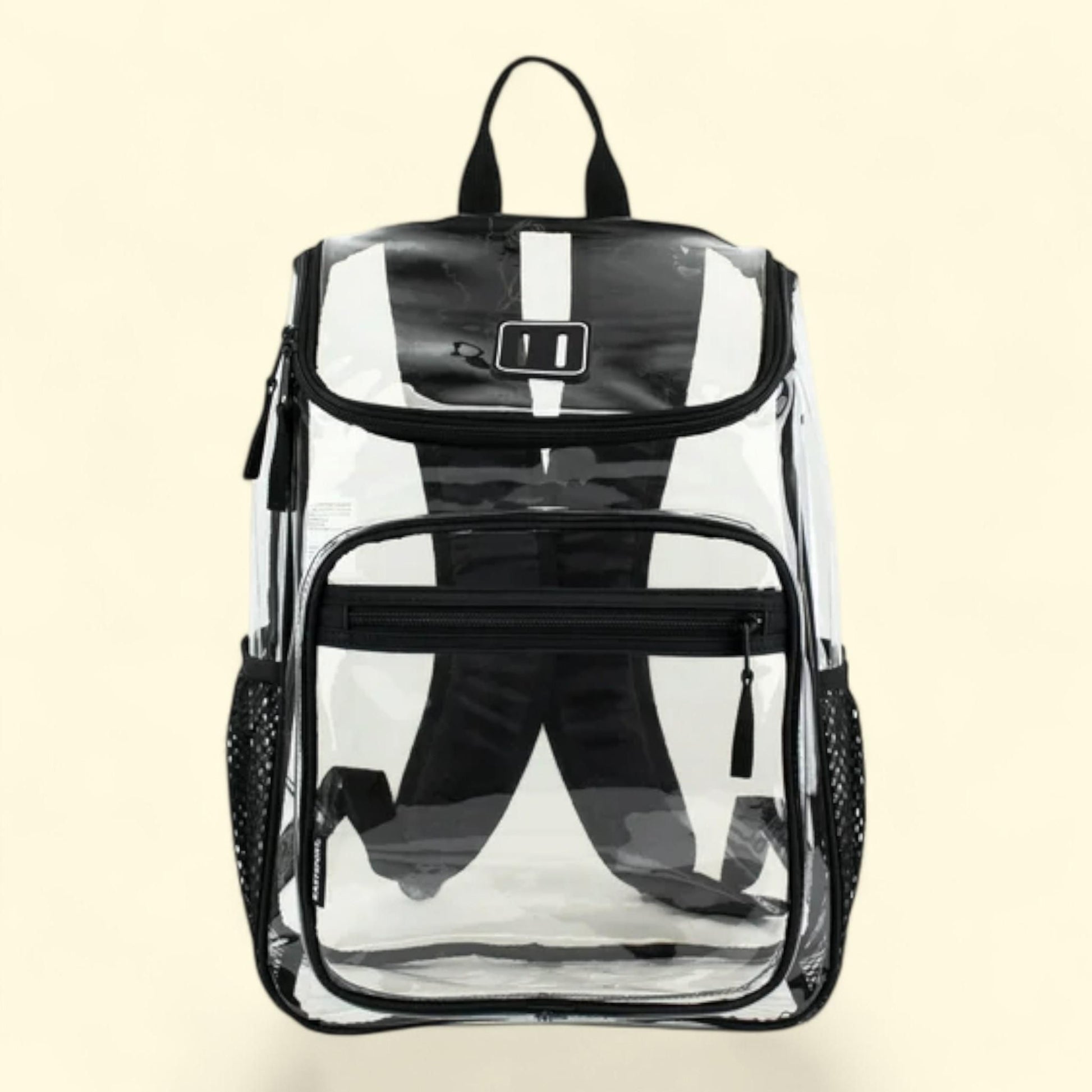 Myth Pro Top Loader Clear 16" Backpack, Black — authentic US product shipped worldwide by Treatspree