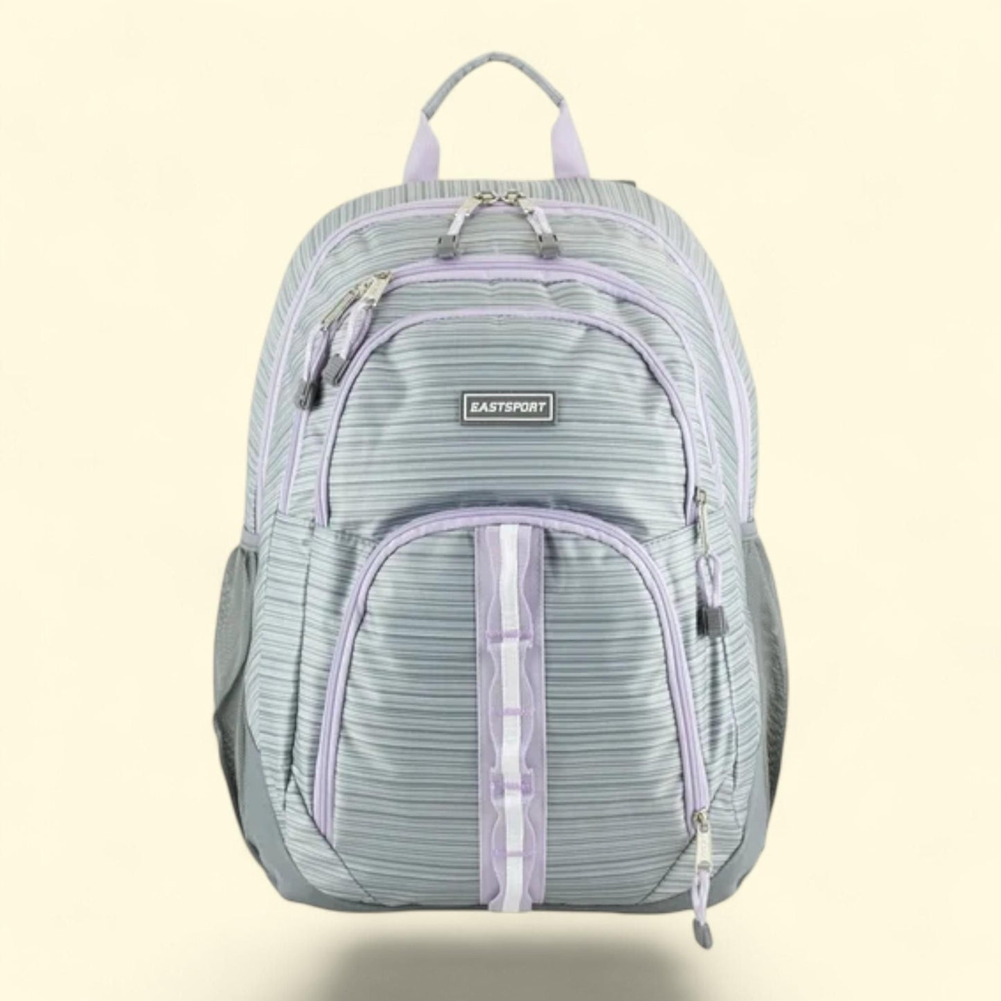 Unisex Rally Sport 2.0 Backpack, Grey Pinstripe