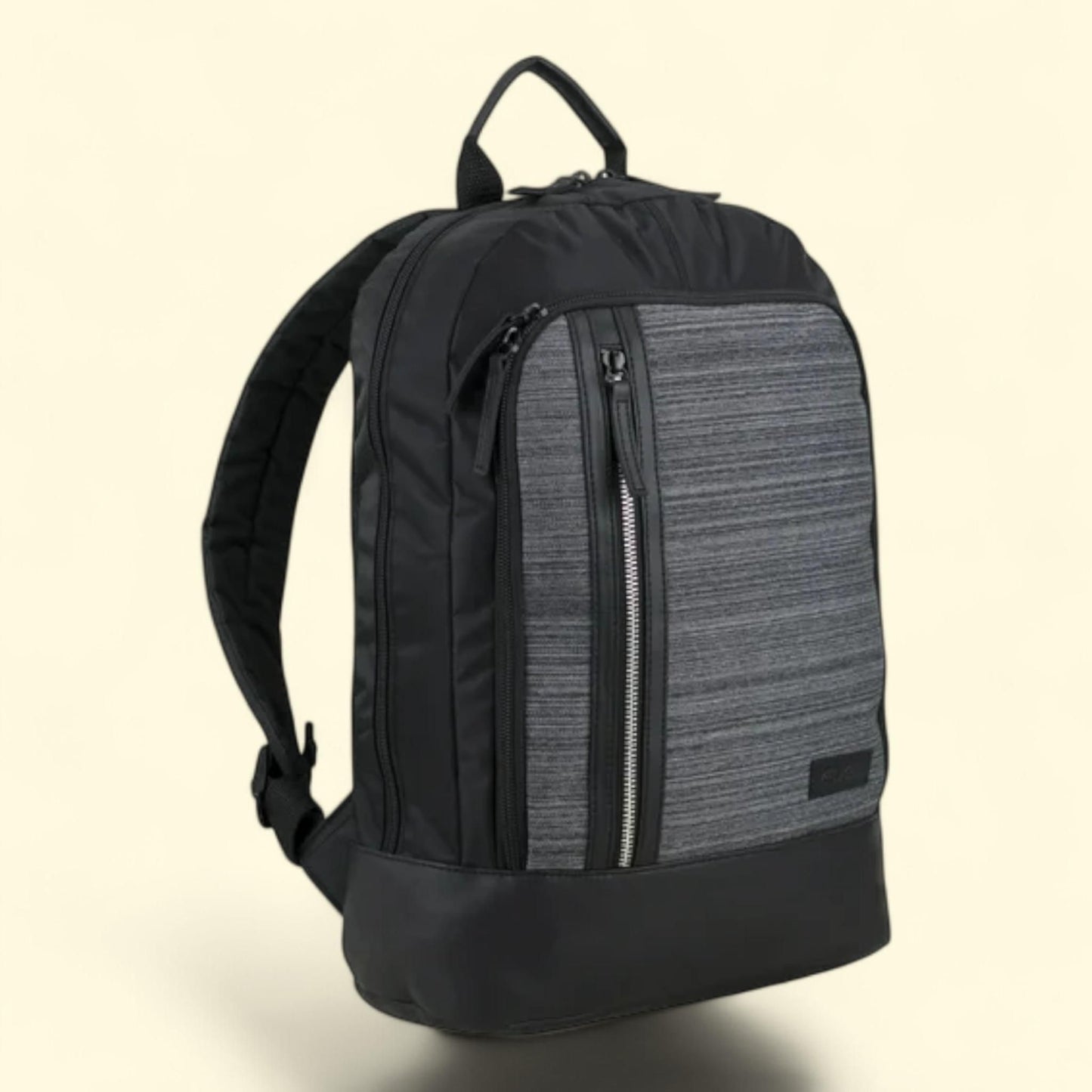 Unisex Stylish Slender Backpack, Black