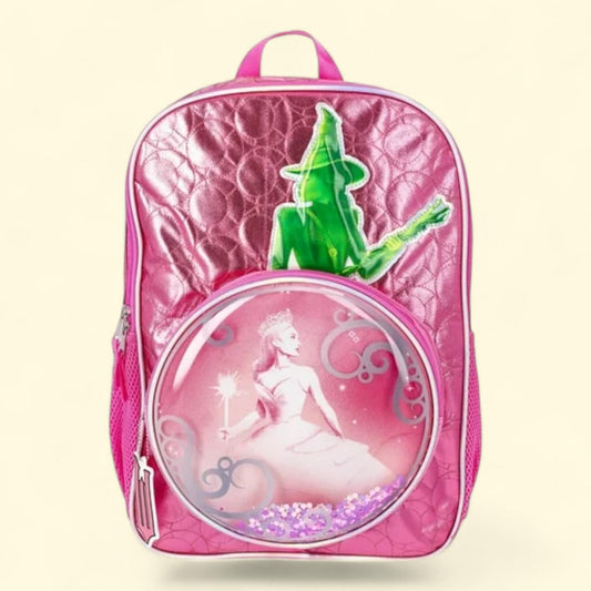 Wicked Vibes Girls Backpack, 17" Pink