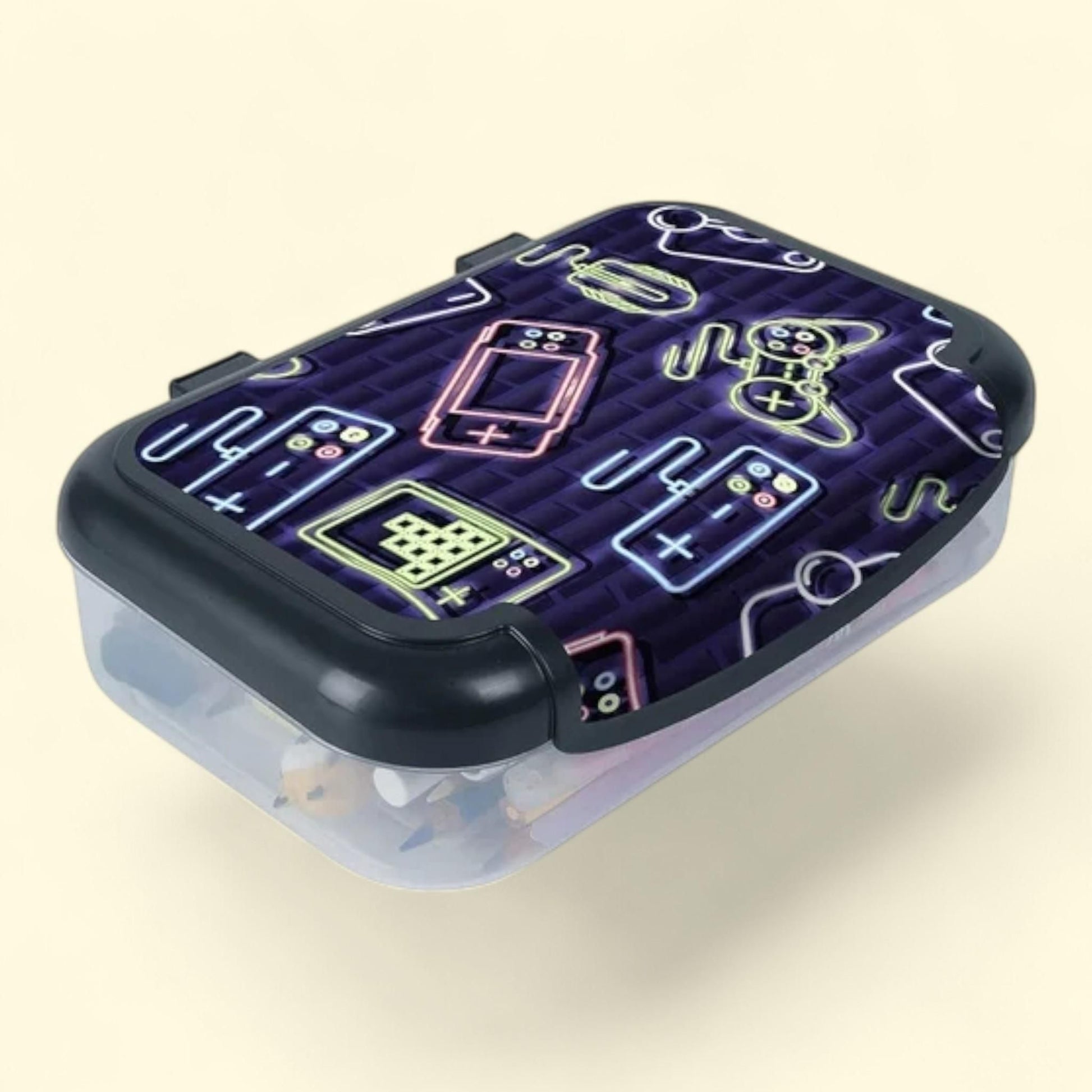 ZIPIT Black Gamer Pencil Box, Recycled Plastic, Kids, Elementary Sc... — authentic US product shipped worldwide by Treatspree