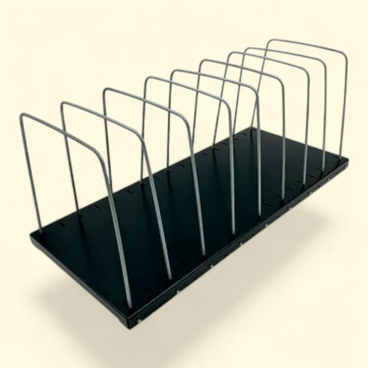 Huron File Organizer, 8-Compartment, Black, Size HASZ0158