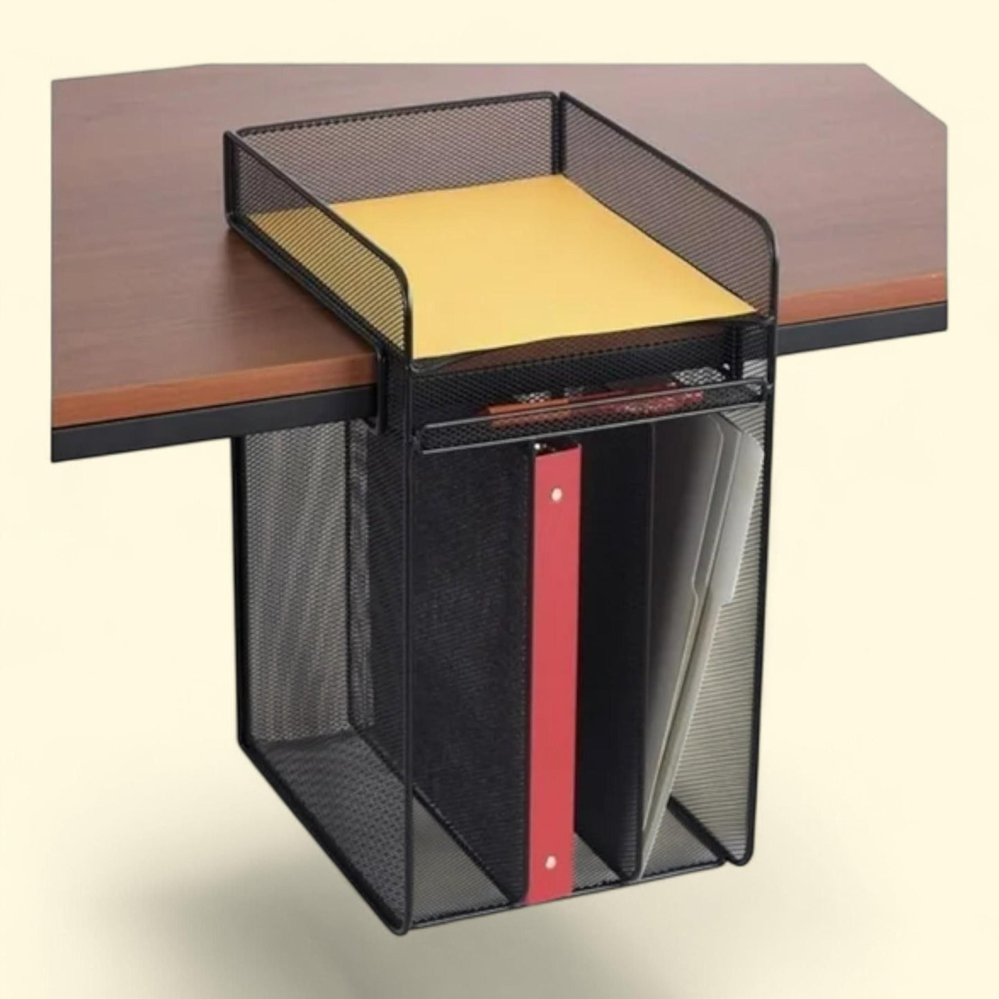 Safco Onyx Vertical Hanging Desk Organizer, Black — authentic US product shipped worldwide by Treatspree