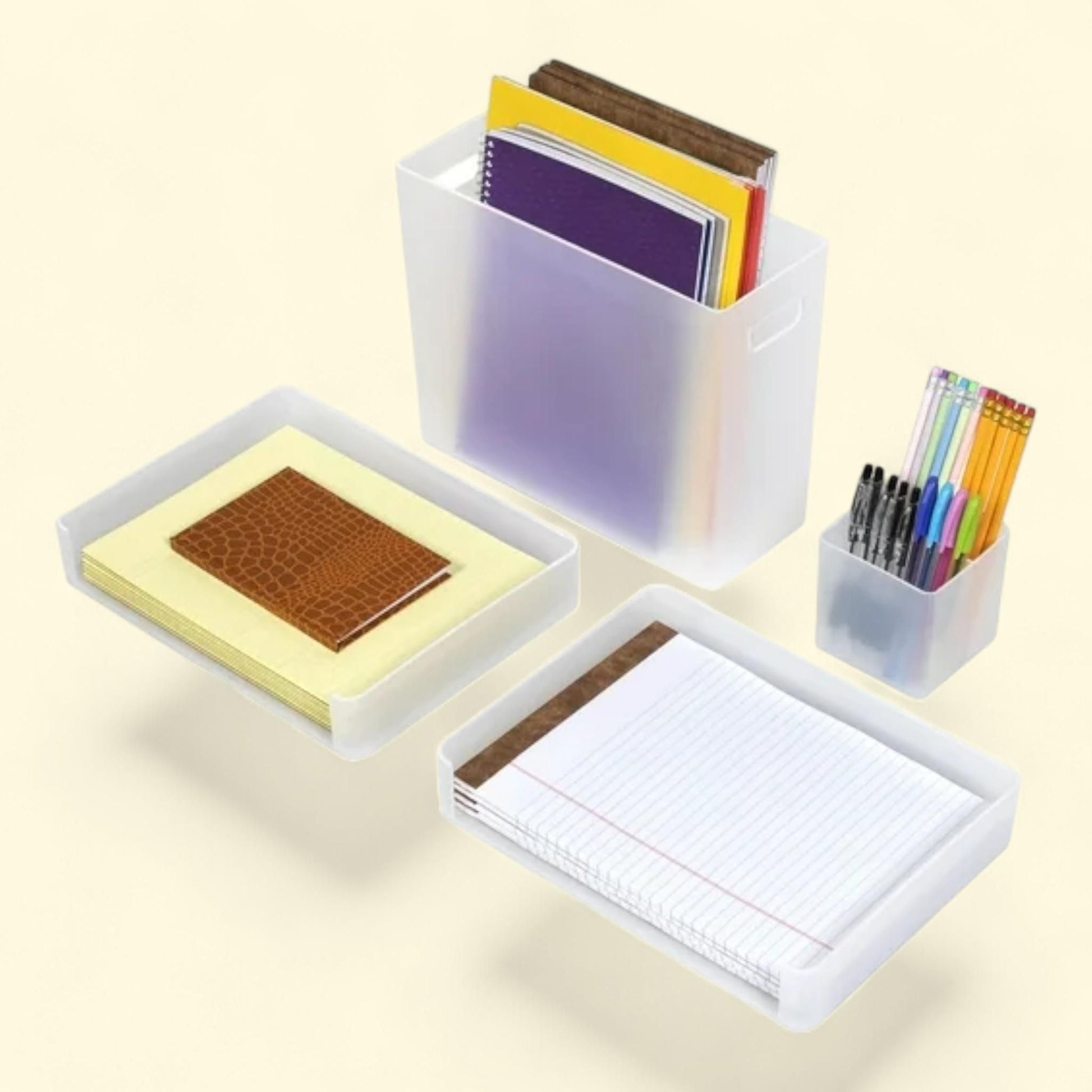 Sorbus Desk Organizer Set, Paper File Organization Box, Stackable L... — authentic US product shipped worldwide by Treatspree