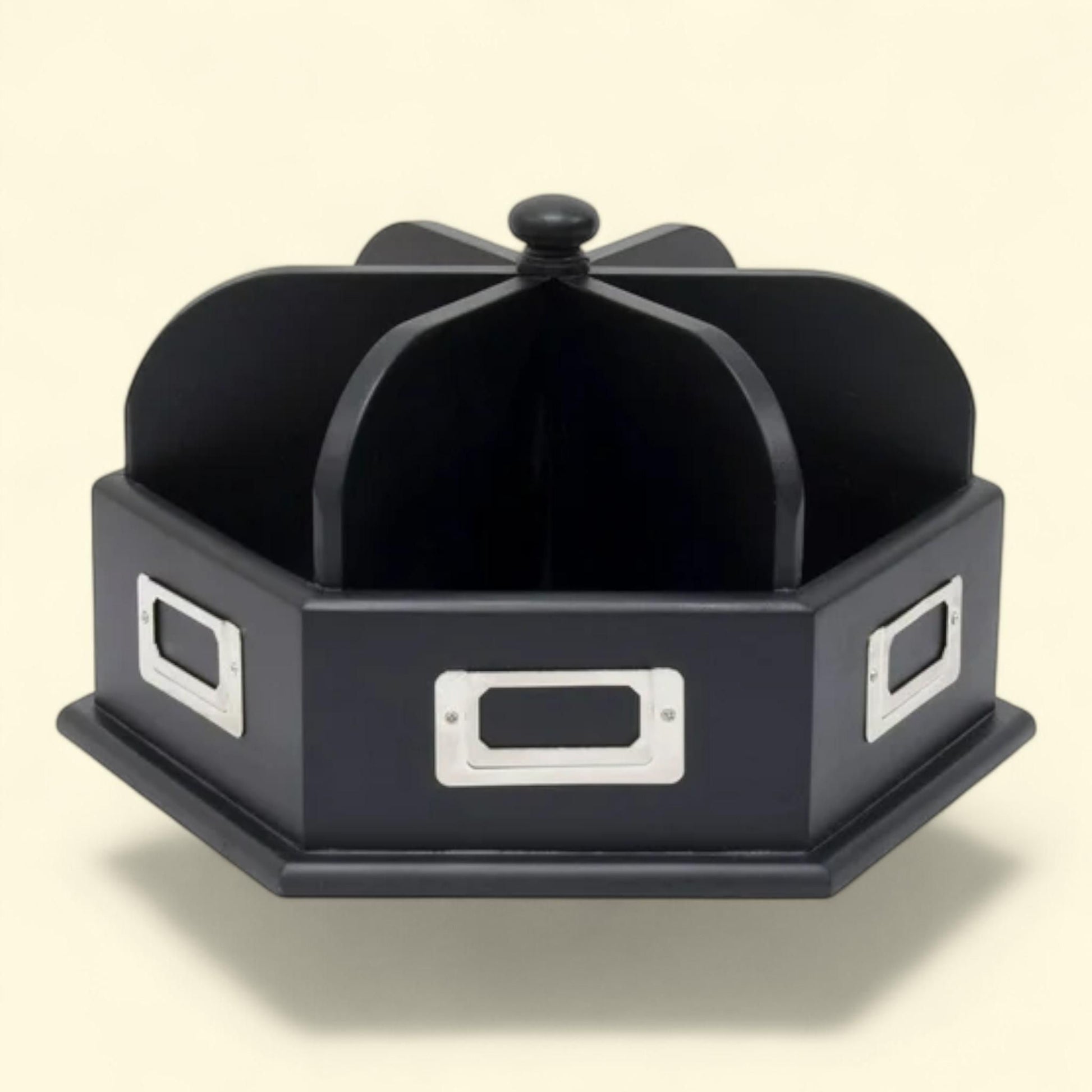 Studio Designs Desk Carousel, Wood, Black — authentic US product shipped worldwide by Treatspree