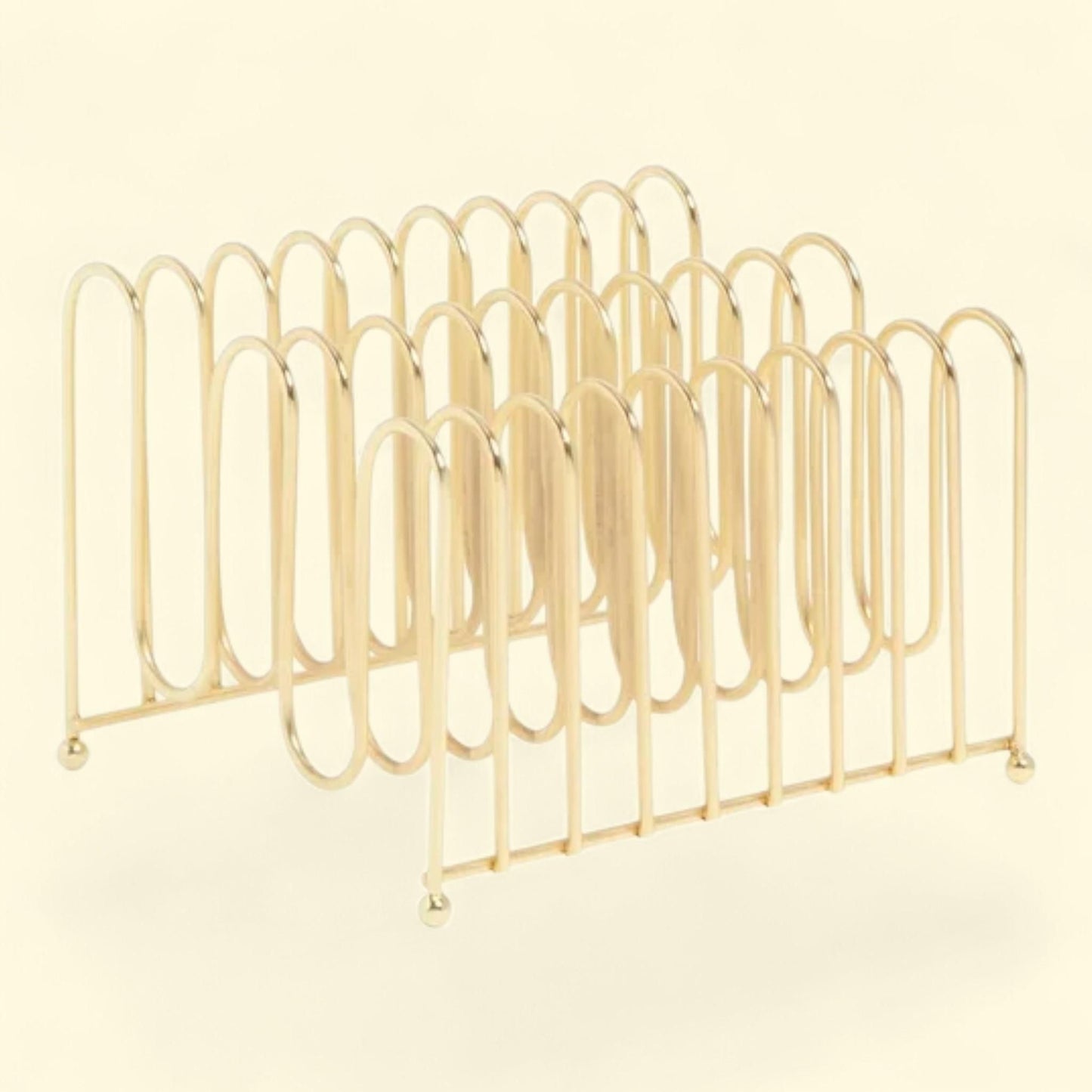 UBrands Bent Wire Letter Sorter, 5.95 x 5.2 x 4.21 in.