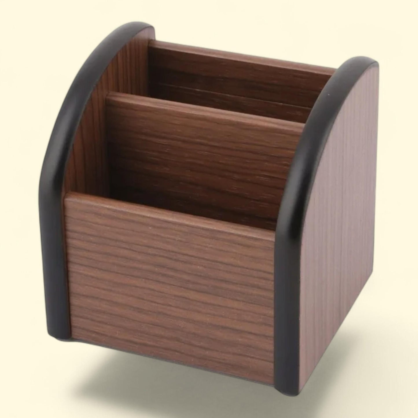 Unique Bargains Wooden Pen Holder, Office Desktop, Light Weight, Elegant Desk Organizer
