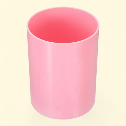 Unique Bargains Pencil Holder, Plastic, Purple