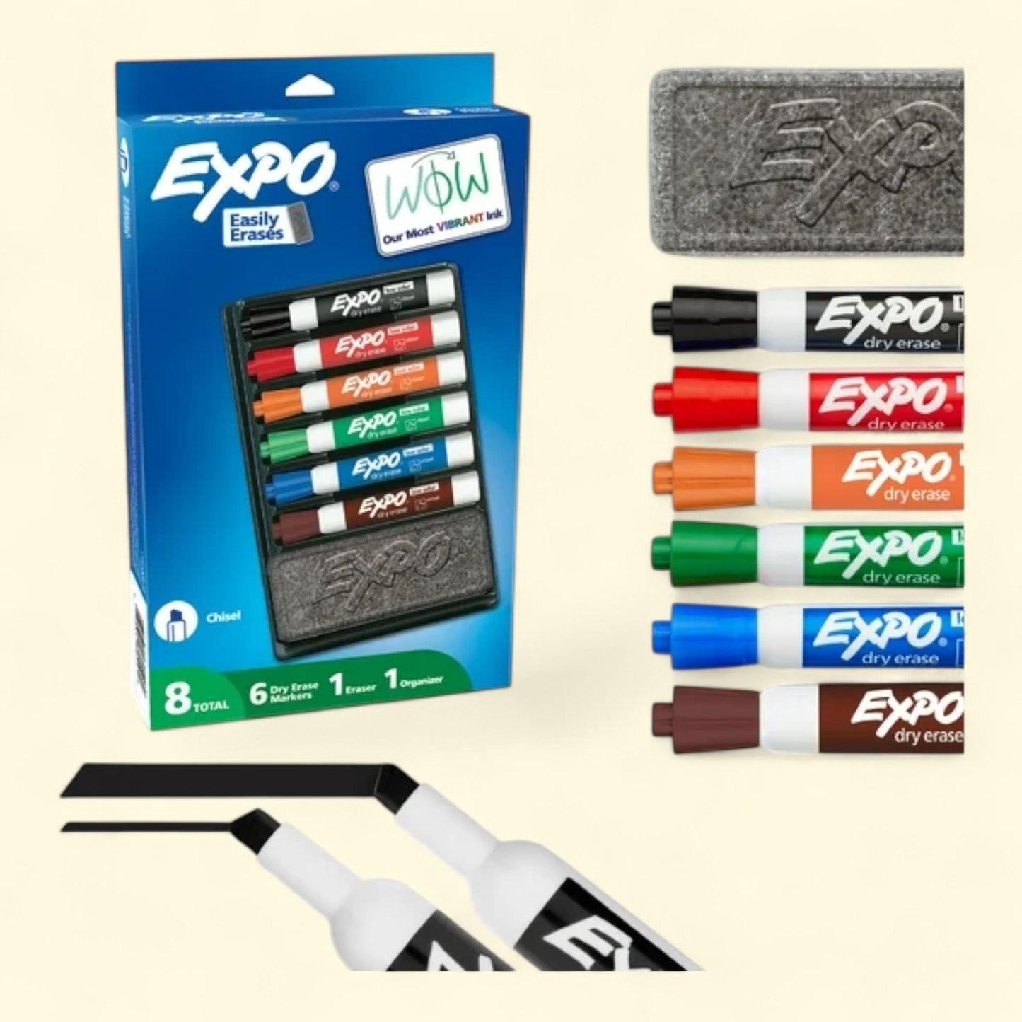 EXPO Dry Erase Markers, 8 Count