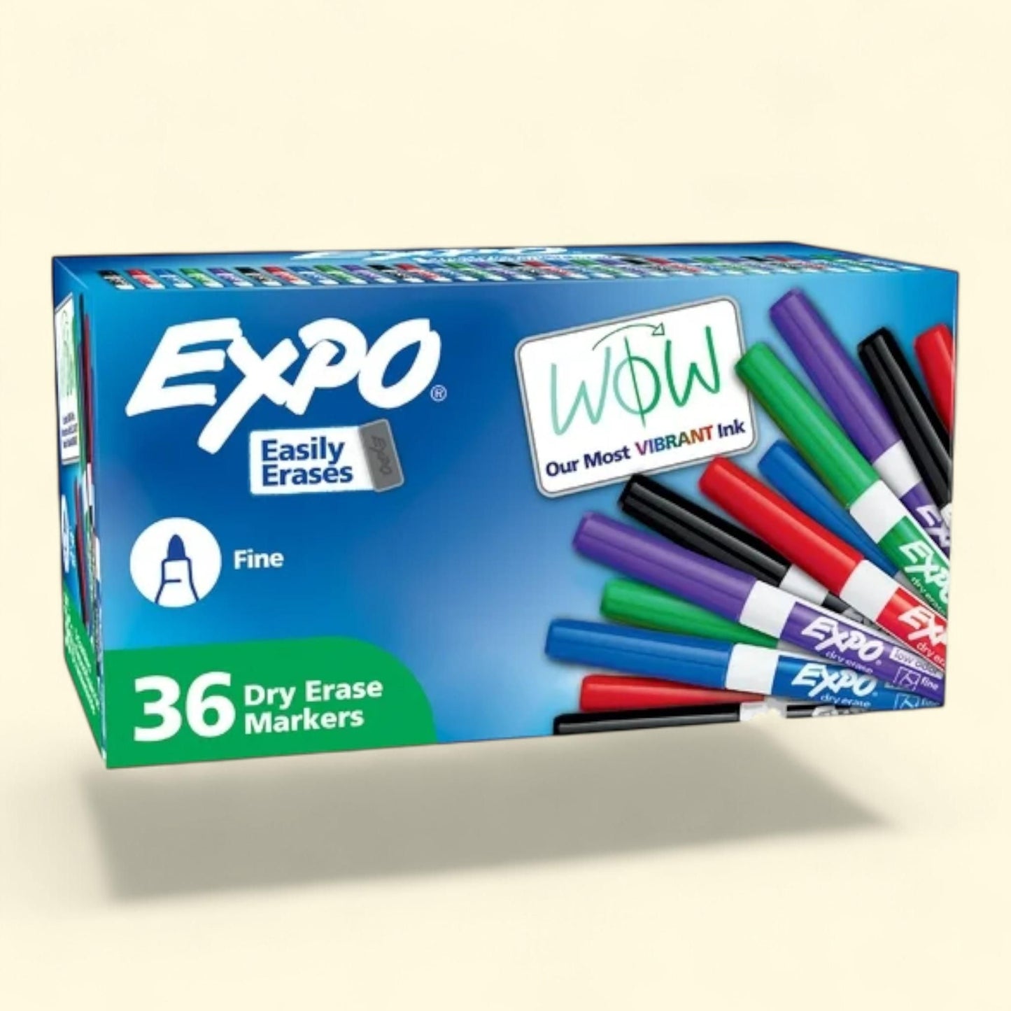 EXPO Dry Erase Markers, Fine Tip, 36 Count
