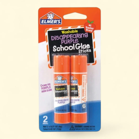 Elmer's School Glue Sticks, 2 Count