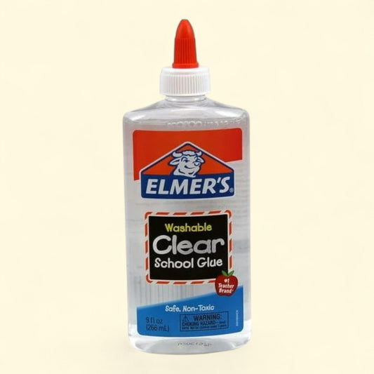 Elmer's Liquid School Glue, Clear, 9 Ounces